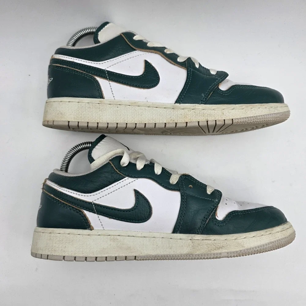Nike Air Jordan 1 Low SE GS Oxidized Green/White FQ8041-300 7Y Youth